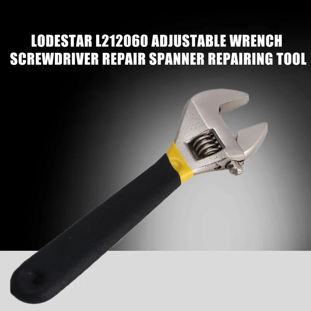Lodestar L212060 Adjustable Wrench Screwdriver Repair Spanner Repairing Electronic Hardware Terminal Hand Tool | Инструменты