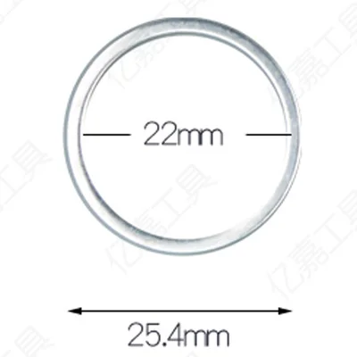 7 шт. 30 мм до 25,4 мм пильные диски конвертируют кольцо 25,4 мм до 20,0 мм кольцо переключения для дисковых пильных дисков 20 мм-16 мм. Толщина 1,2 мм