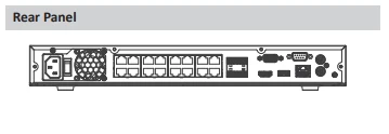 Dahua 4 к английская версия NVR4216-16P-4KS2 NVR4232-16P-4KS2 16ch 32chl 16 PoE портов 4 к H.265 сетевой видеорегистратор