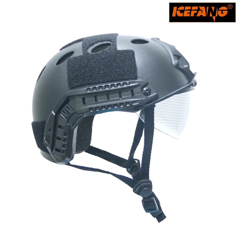 Открытый шлем военные спортивные шлемы Тактический шлем для CS страйкбол пейнтбол игры защитный шлем с ветрозащитными Goggle