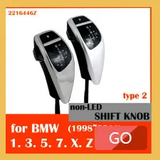 Тире X6 стиль с подсветкой светодиодный рукоятка рычага переключения передач для BMW E46 E39 E60 E90 E92 E82 E87 E38 E84 E83 E53 E86 E89 1998 2011