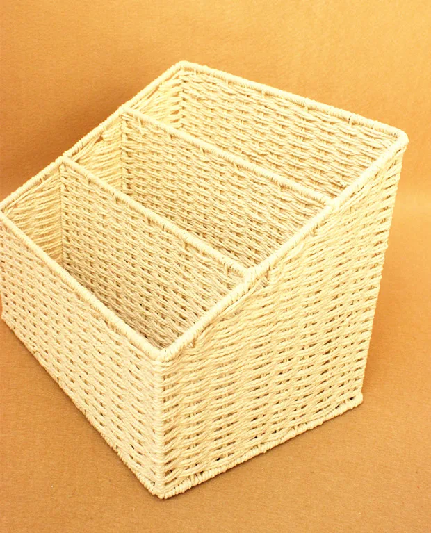 Экологичная корзина для хранения журналов органайзер настольных книг папка