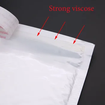 Wholesale! 10pcs (20 * 25cm +3cm) White Paper Envelope Gift Technology Bubble Bag 2