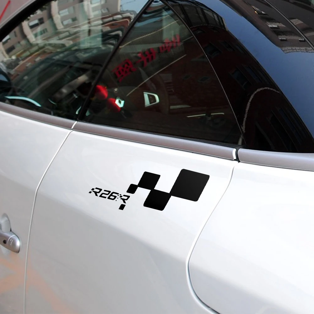 Светоотражающая наклейка R26R на дверь гоночного автомобиля для Renault Sport Clio Megane 2