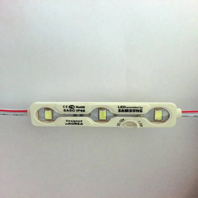 100pcs ultrasonic welding injection led module 5730 smd 100pcs ultrasonic welding injection led module 5730 smd