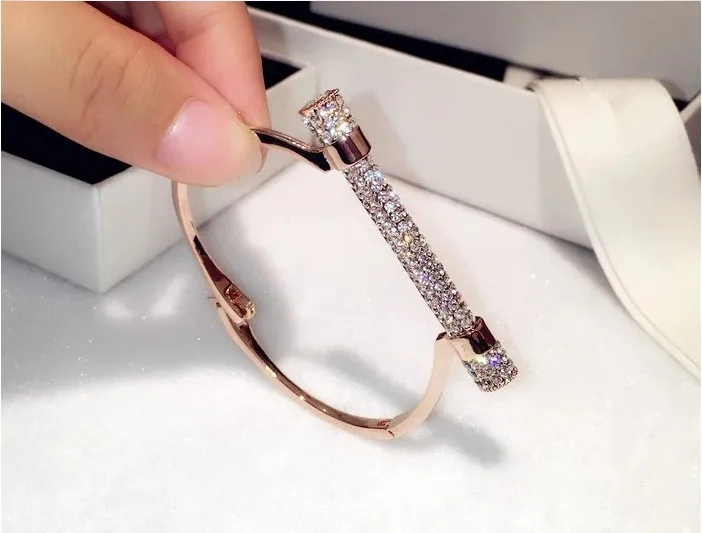 Женский браслет на запястье с кристаллами стразы|pulseira feminina|bracelet brandbracelet fashion |