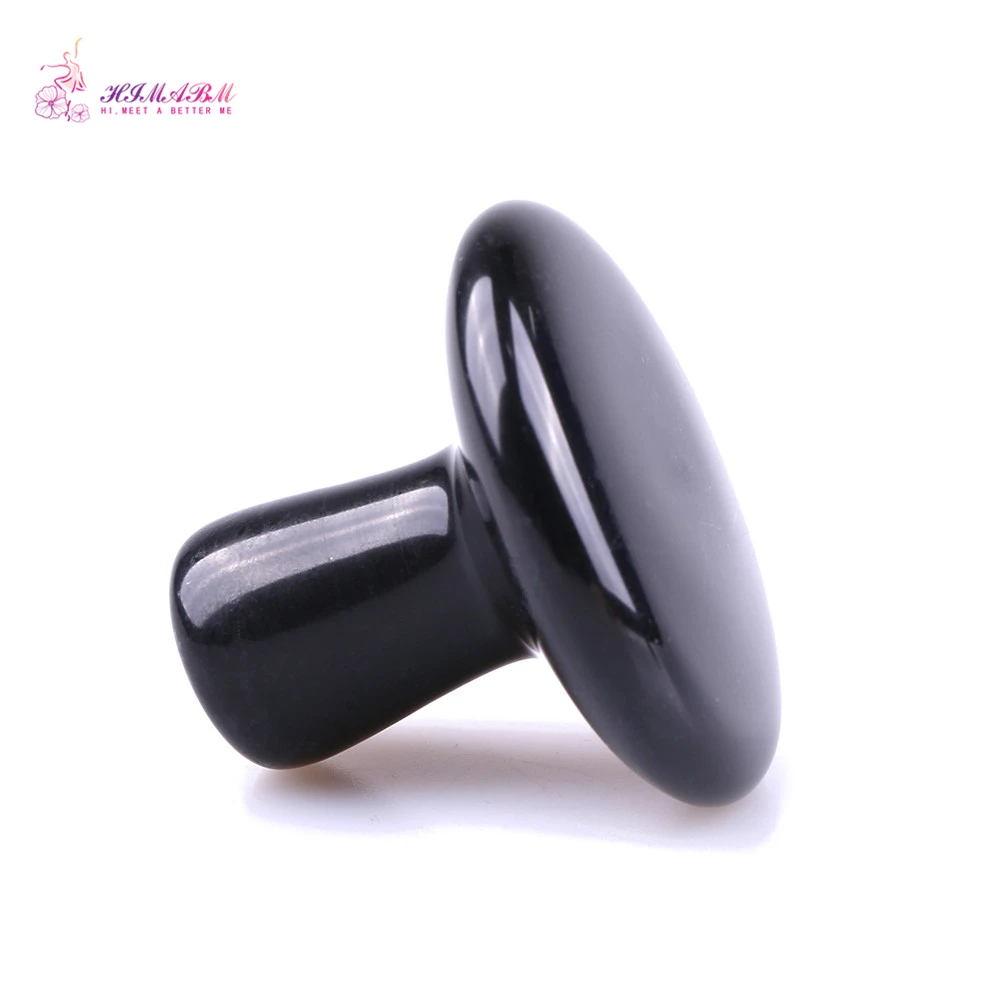 1 Pcs obsidian jade small mushroom massage for face beauty relax health body chakra reiking healing stone health tool 1 Pcs obsidian jade small mushroom massage for face beauty relax health body chakra reiking healing stone health tool