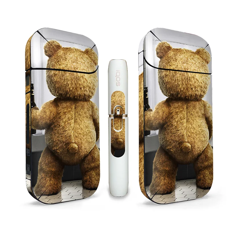 

wonderful and popular design series wrap sticker For IQOS Electronic Cigarette protective skin