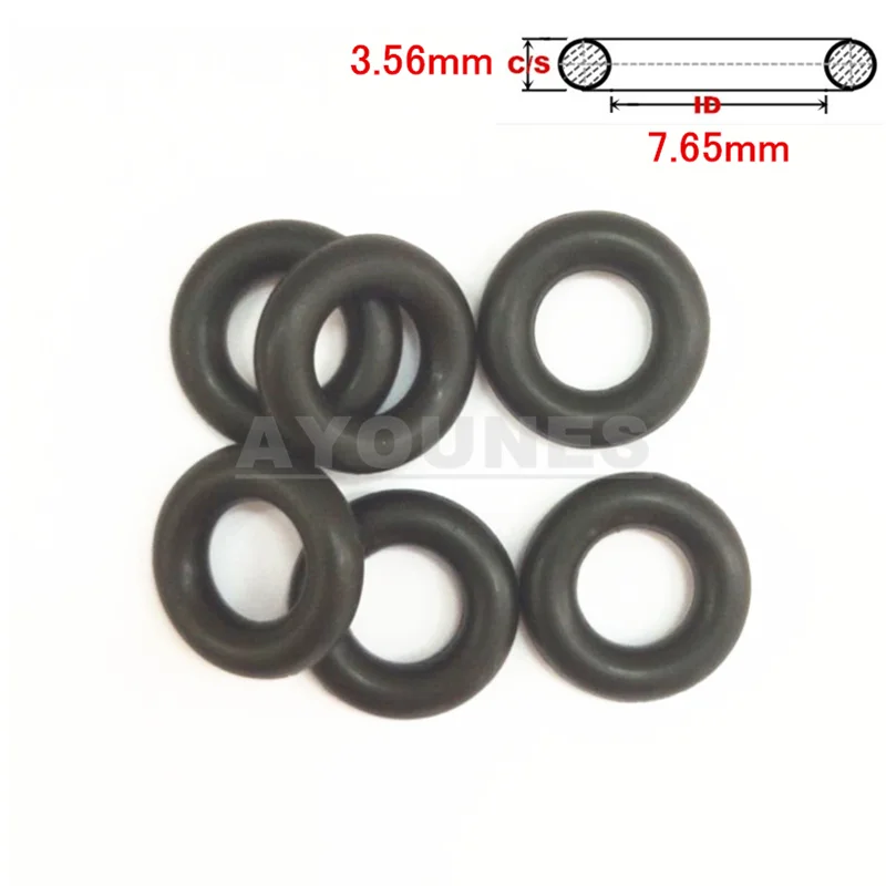 200pieces For Honda CRV Accord Civic 2.4L fuel injector viton seals