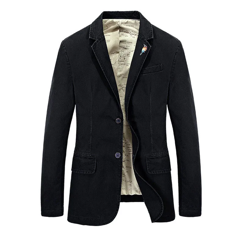 Дизайнерский мужской повседневный Блейзер, брендовый модный приталенный мужской пиджак, Мужской Блейзер Terno Masculino Vete men t Homme 4XL BY66001A