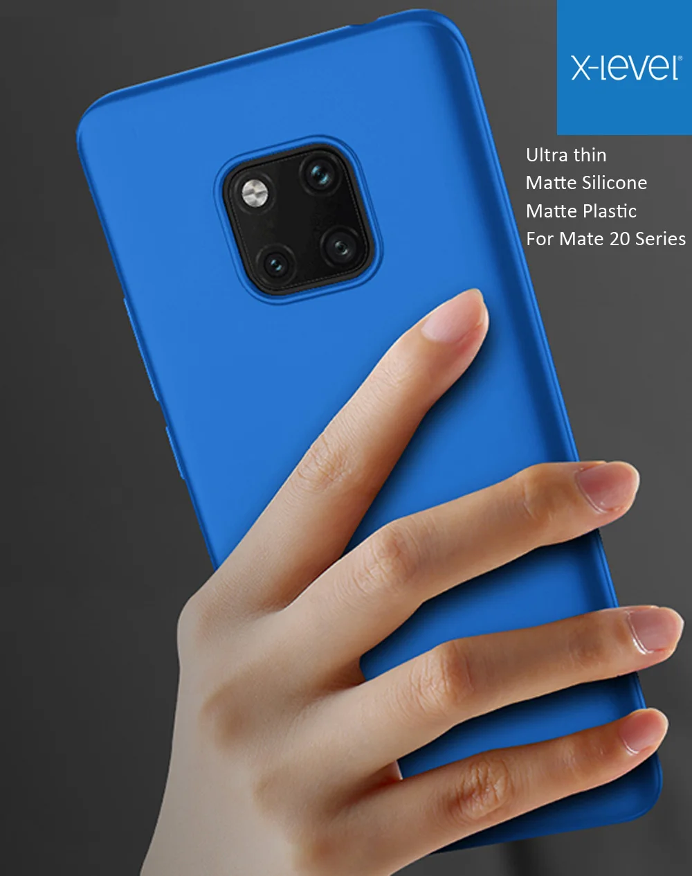 

X-Level Soft Silicone Case For Huawei Mate 20 Lite Pro X Level Ultra thin Matte TPU Protective Cover