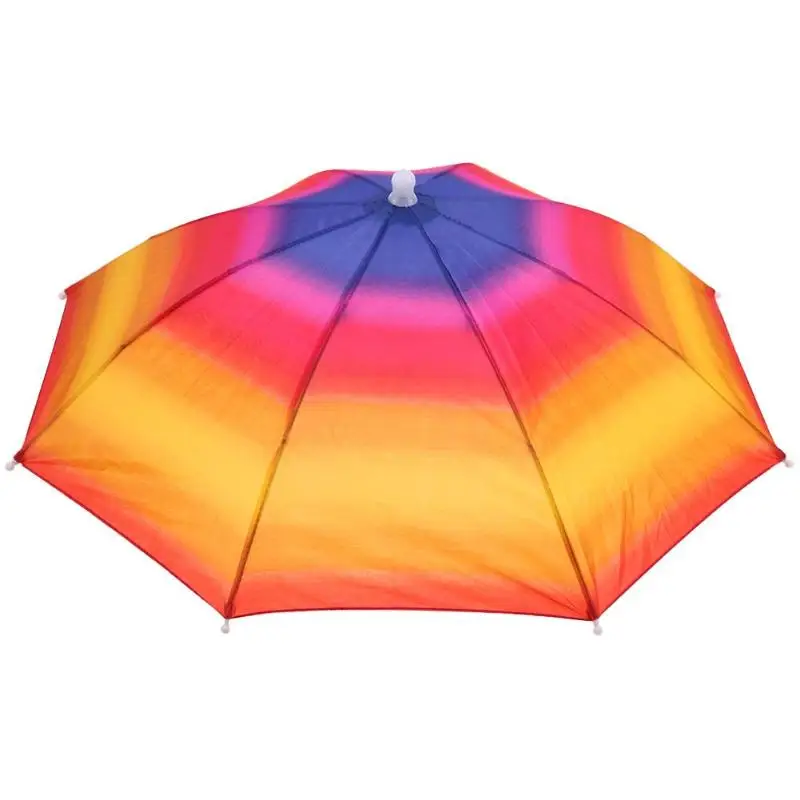 Портативный зонтик шляпа анти-дождь водонепроницаемый солнцезащитный козырек для пешего туризма кемпинга рыбалки шляпа Открытый Pesca Спортивная Кепка s солнцезащитная Кепка