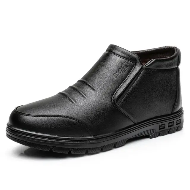 Xiu Xian Winter Men Boots Slip On 