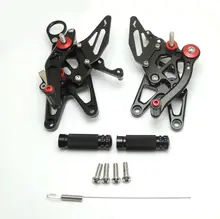 S1000RR CNC Adjustable Rearset for BMW S1000RR 2009 2010 2011 2012 2013 2014 Foot Rest Foot Pegs Motorcycle parts