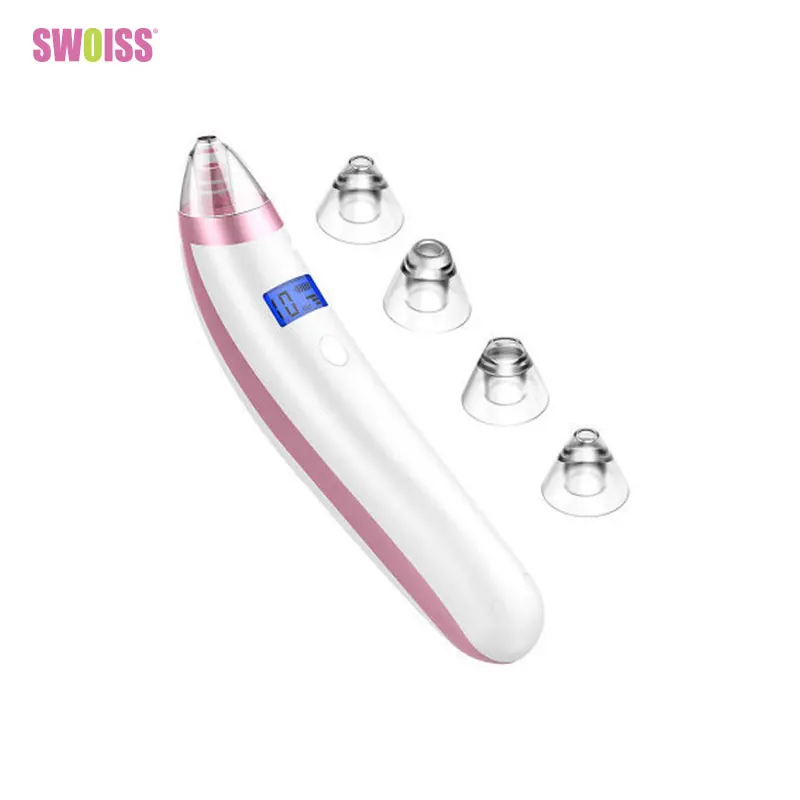 

SWOISS Blackhead Remover Electric Beauty Face Pore Cleaner Cleansing Instrument Suction Acne Extractor Pimple Remover Tool