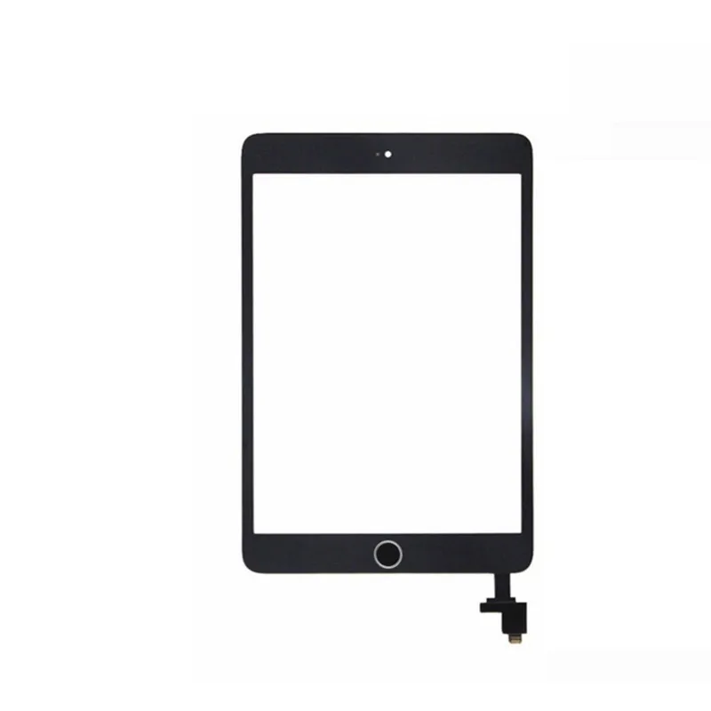 Для ipad mini A1432 A1454 A1455 A1489 A1490 A1491 Сенсорное стекло экран дигитайзер кнопка домой с IC