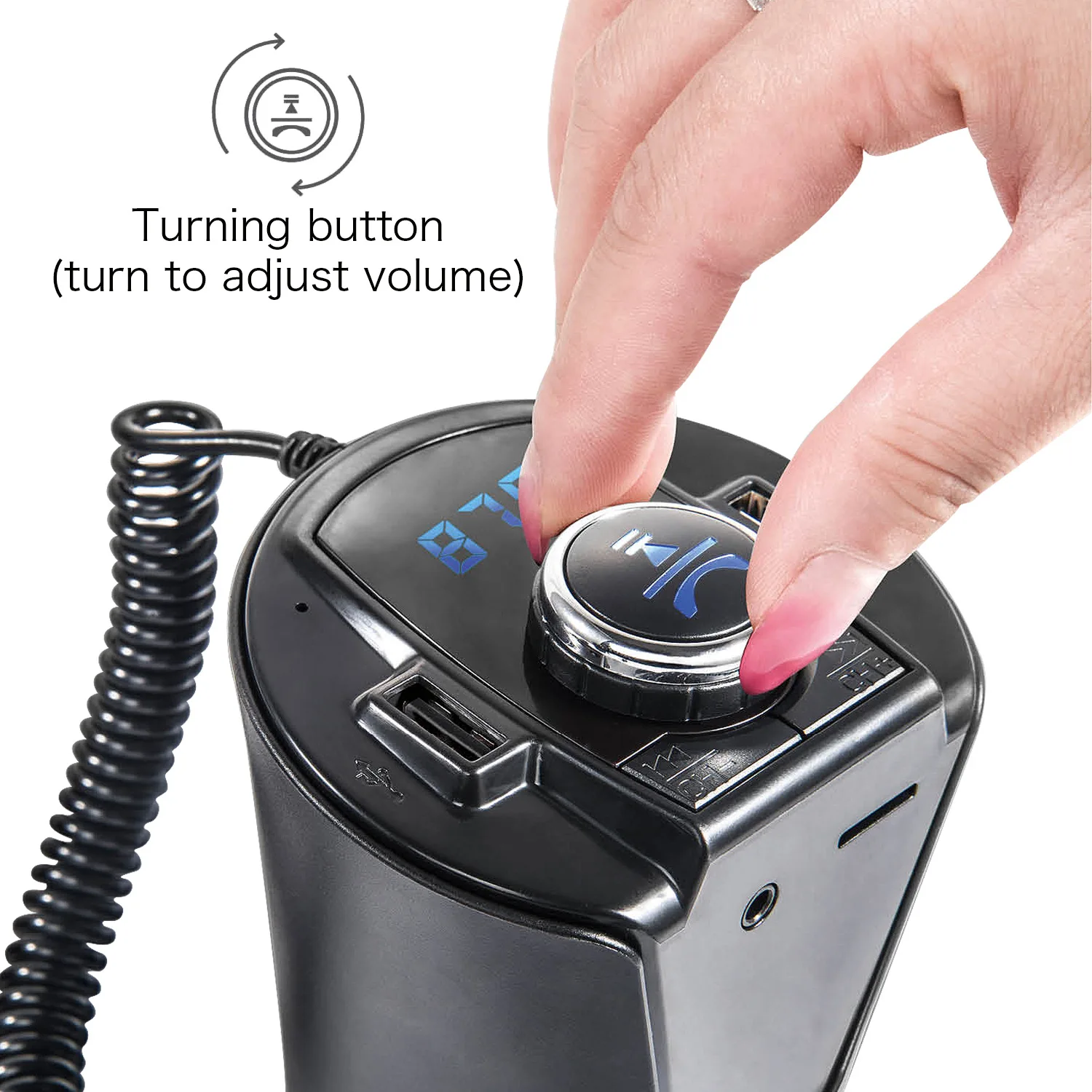 Wireless Bluetooth FM Transmitter MP3 USB Car font b Radio b font Aux Bluetooth Adapter Receiver