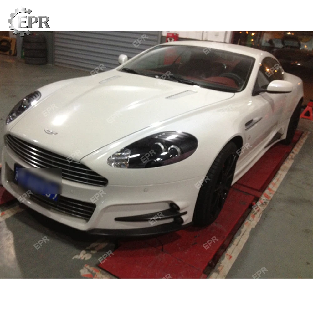 Для Aston Martin Vantage Mansory FRP наборы для тела из стекловолокна (передний/задний бампер +