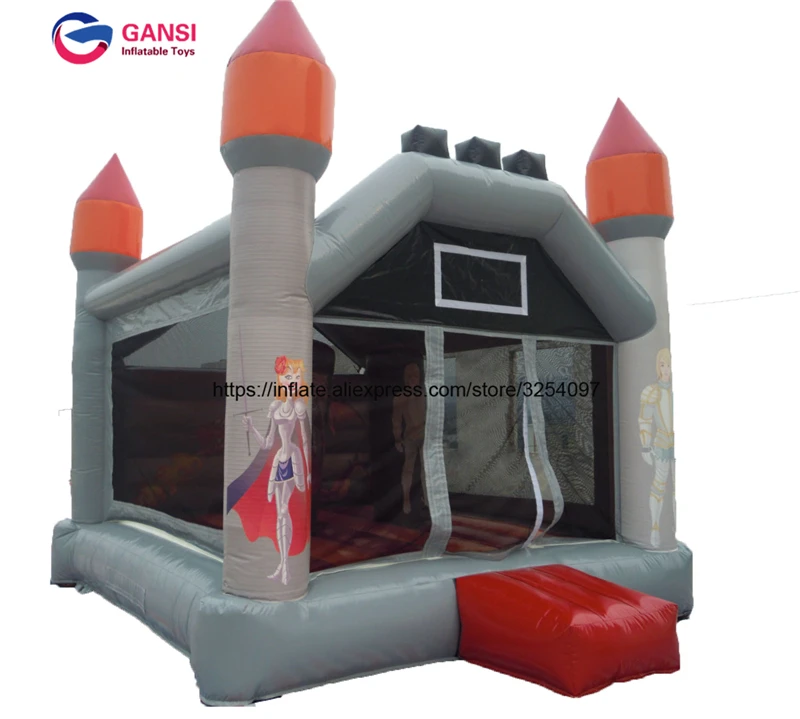 Indoor Or Outdoor Commercial Grade Bouncy Castle,0.55Mm PVC Inflatable Bouncer For Sale household blower outdoor hand crank manual barbecue booster small 350w 55mm outlet diameter 1 36 speed ratio