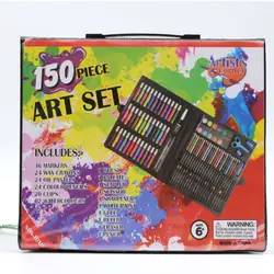 150 наборы для ухода за кожей Канцелярский набор фломастеры Набор Детский набор рисования Пастель рисунок цветным карандашом инструменты