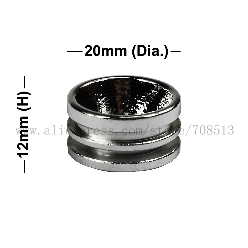 20 мм (D) x 12 (H) ОП алюминиевый отражатель для S2 Plus / S3 фонарика|reflector for flashlight|reflector