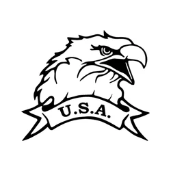 Car Bumper Sticker American Aigle  Adjustment Sticker Vinyl Car Packaging Accessories Product Decal Decoration