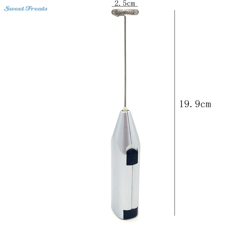 Сладкие угощения молочных коктейлей ручной Молока Смеситель насадки для латте Кофе горячего молока Нержавеющая сталь металлические яйцо загонщиков Стиринг