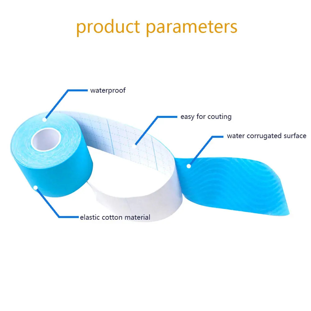 Атлетическая лента для мышц 5 м x 5 см спортивная кинезиологическая лента для спортивной ленты эластопласт футбольный наколенник спортивный пластырь для мышц наклейка