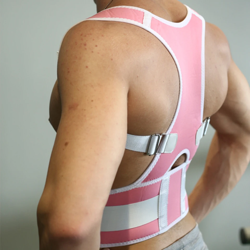 

Therapy Posture Corrector Brace Shoulder Back Support Belt for Men Women Braces & Supports Belt Shoulder Posture Corrector