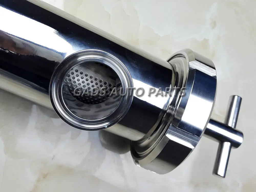 Санитарный фильтр Triclamp L Style TC Clamp 1 5 &quot/38 мм SS304 (300 сетка или другое)|Клапан| |