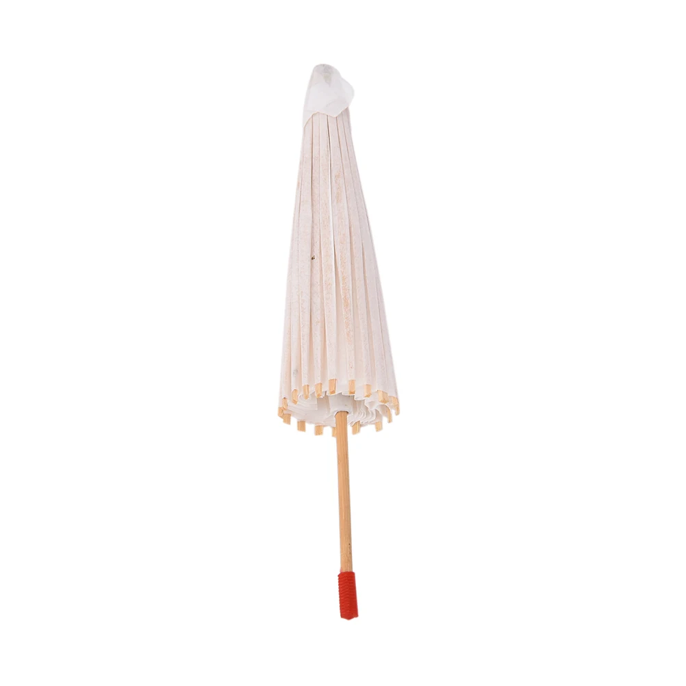 Китайский бумажный зонтик китайский традиционный белый пустой зонтик Детские краски рисунок DIY ремесло Рождественский подарок свадебный Декор