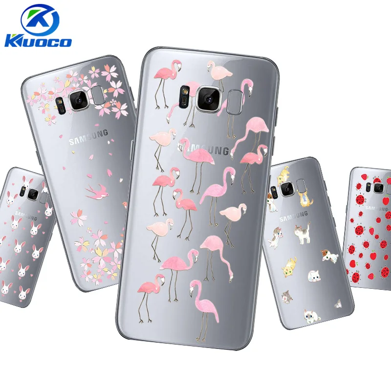 Custom DIY Cases For Samsung Galaxy S8 / S8 Plus Transparent Soft TPU For Galaxy S7 / S7 Edge Shell Animal Family Printing Coque cases-for-s8+ : image Custom DIY Cases For Samsung Galaxy S8 / S8 Plus Transparent Soft TPU For Galaxy S7 / S7 Edge Shell Animal Family Printing Coque cases-for-s8+