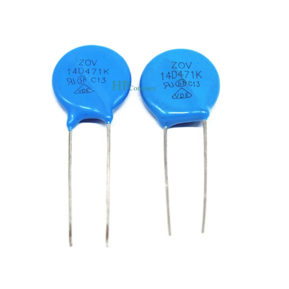 1PCS Pressure Sensitive resistor 14D471K ZOV 470V P=8.5mm 14K471Din