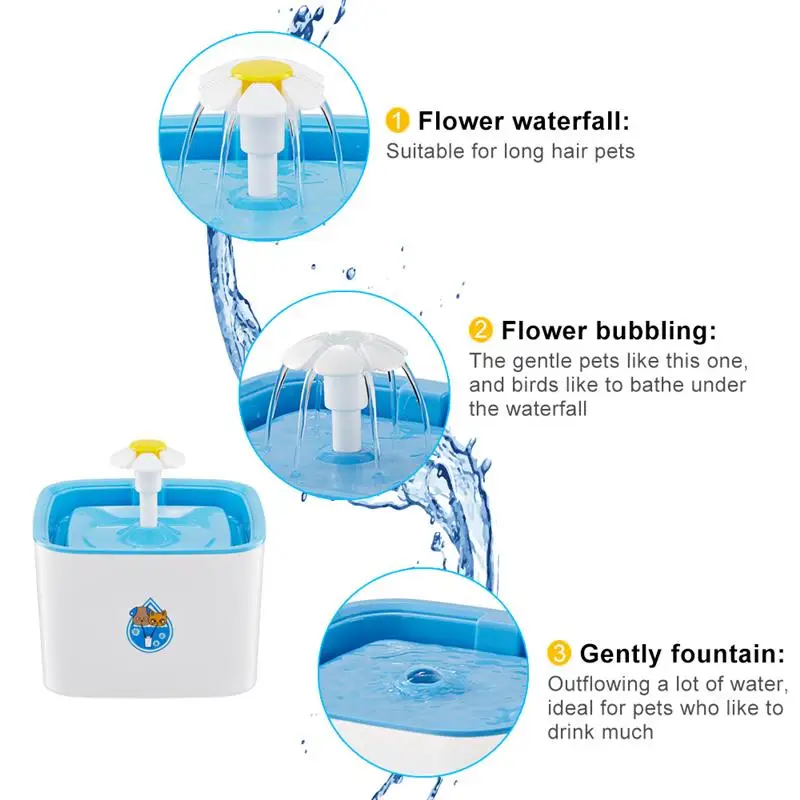 Л Электрический фонтан для воды автоматический фонтан для воды для кошек, собак, кошек, домашних питомцев, миска для питья кошек, питьевой фонтан, диспенсер