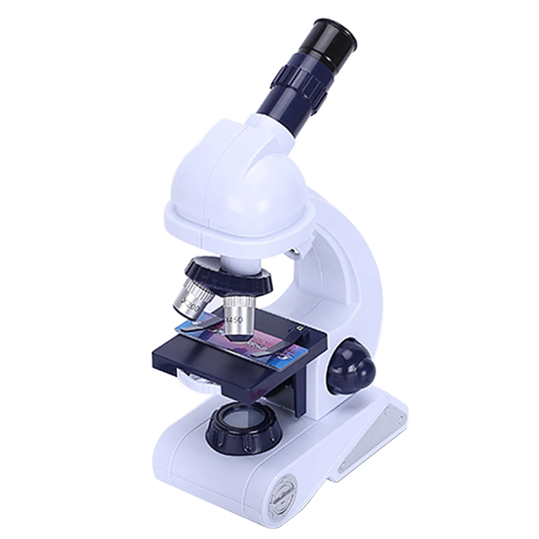Лабораторный светодиодный Биологический микроскоп 80X-450X для домашней школы, обучающая игрушка, подарок для детей, набор микроскопов