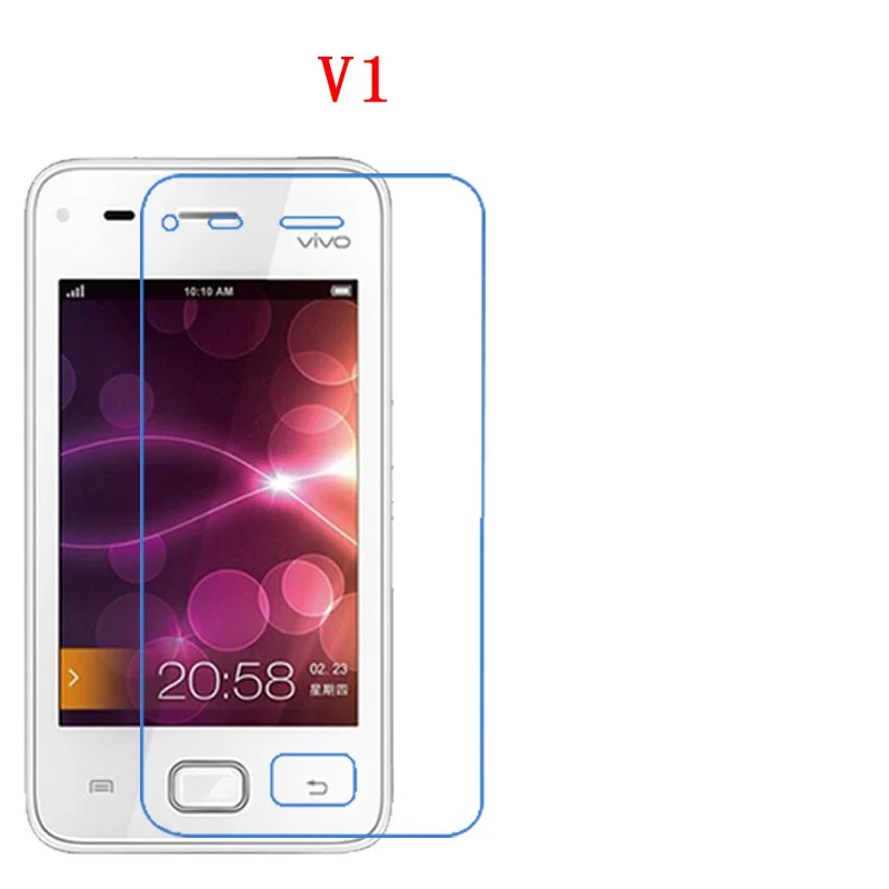 3 штуки в упаковке) с уровнем твердости 9 H гибкий Защитное стекло для экрана или vivo S11T, V2, S3, E5, V1, X3S - Цвет: for vivo V1