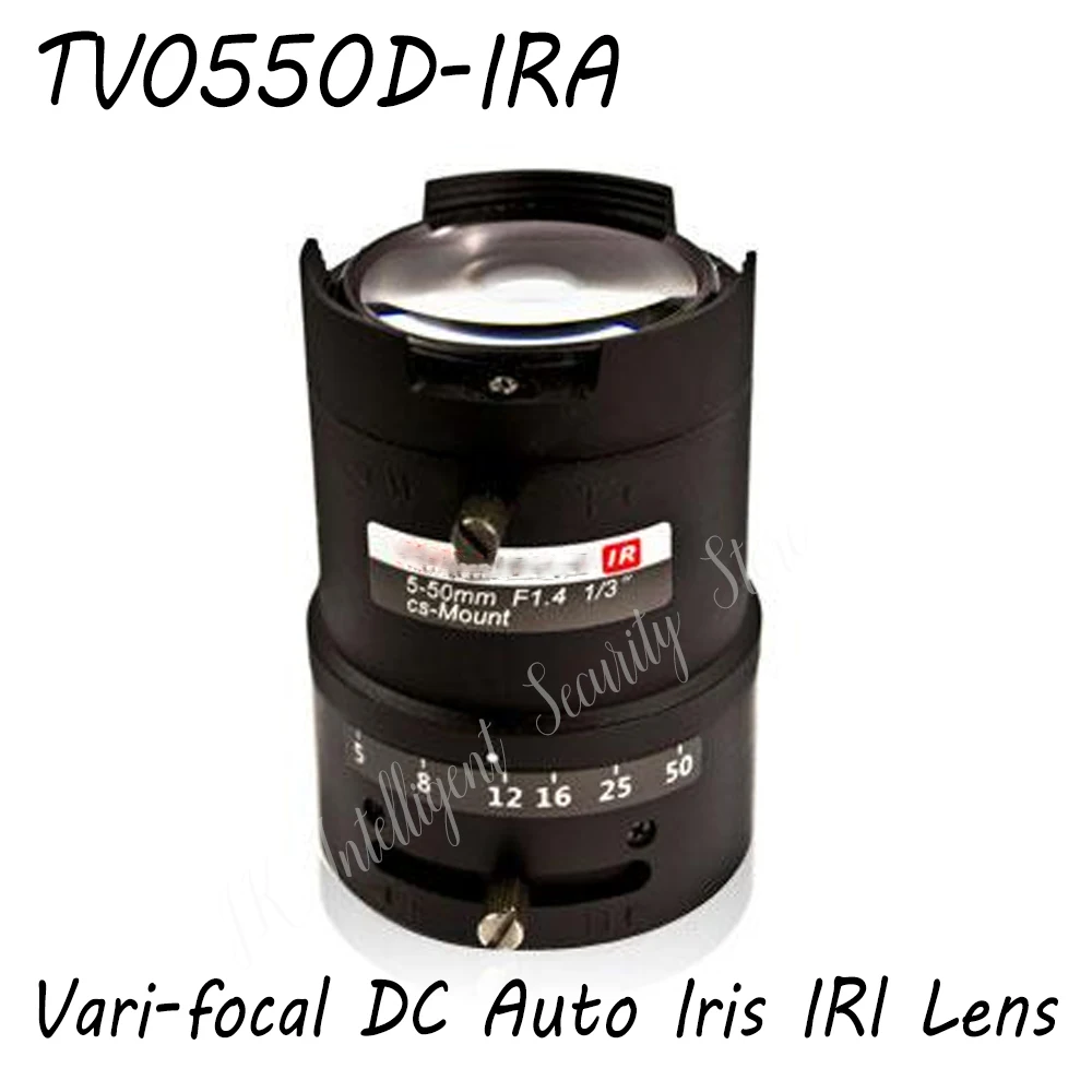 Hikvision TV0550D-IRA 5-50 мм объектив Vari-focal DC Авто Iris IRl Объектив CS-Mount | Безопасность и защита