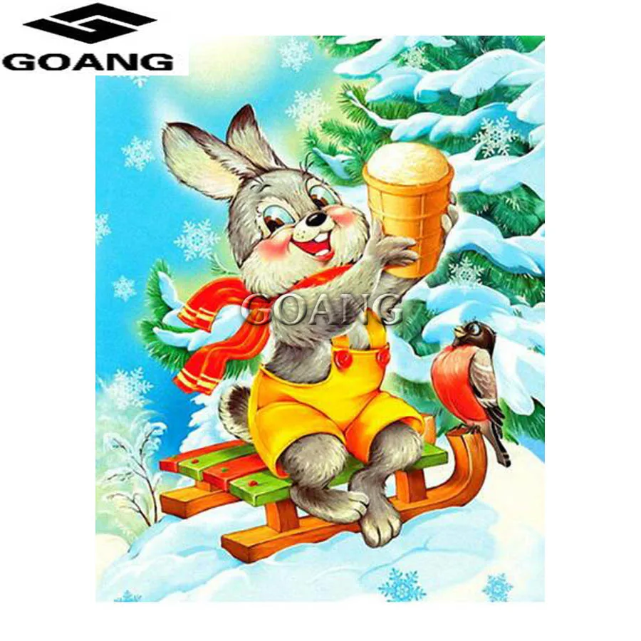 

Diamond Embroidery diy Diamond Painting cartoon rabbit Cross Stitch 5D diamond mosaic pictures home decoration wall Painting