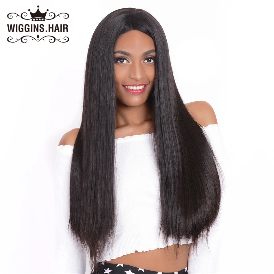 Wiggins 360 Lace Frontal Wig Pre Plucked With Baby Hair Straight Wig  Brazilian Hair Remy Wigs 150 180 250 Density Lace Front Wig|Human Hair Lace  Wigs| - AliExpress