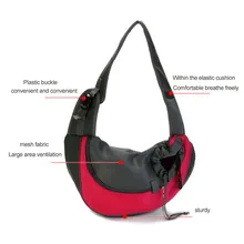 Сумка для домашних животных рюкзак-переноска для переноски собаки щенка маленький слинг для животного Передняя сумка-переноска комфортная дышащая дорожная сумка через плечо уличная сумка