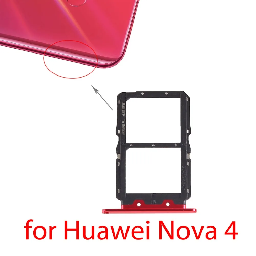 Лоток для sim-карты+ лоток для sim-карты для huawei P30/P30 Pro/P Smart+()/Nova 4/View 20