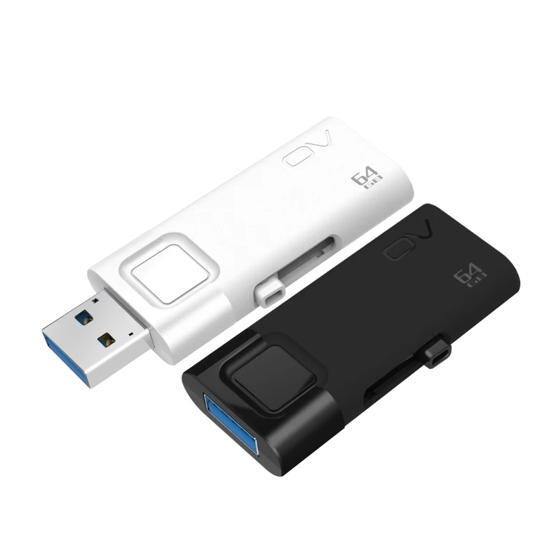 OV 16 ГБ 32G 64 Гб USB3.0 U Диск высокоскоростной флеш-накопитель скорость чтения 80 МБ/с./с слайдер дизайн высокая скорость удобство