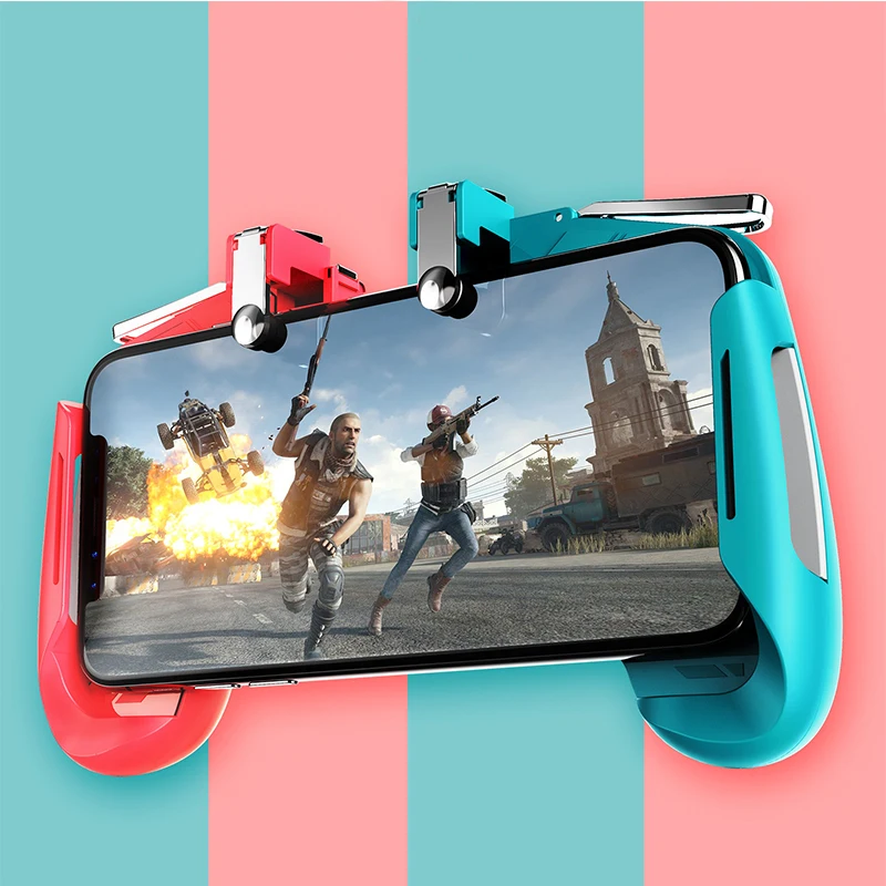  AK16 Mobile Pubg Gamepad Controller for Phone L1R1 Shoot Grip Joystick Trigger L1R1 Pubg Fire Butto