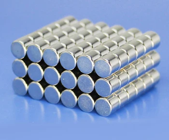 

hot sales free shipping 10pcs N50 6x6mm 6*6mm magnets rare earth strong round Neodymium Magnet