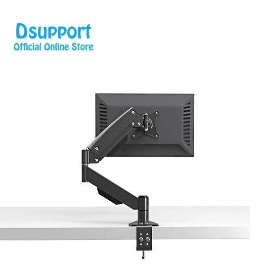 

L150 Heavy Duty Gas Spring Full Motion 13"-27" LCD LED Monitor Holder Arm Desktop Monitor Mount Bracket Max.Loading 10kgs
