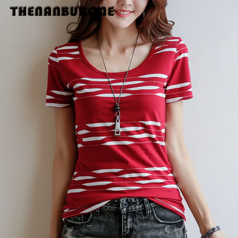 THENANBURONE Good Quality Tee Shirt Femme Women Summer Best Friends