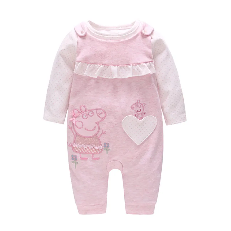 

Top Quality Baby Onesies 2018 Princess 0-1years Girls Onesies Cotton Clothing Dress Summer Girls Clothes Low Price