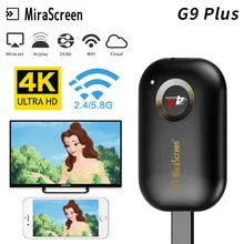2,4+ 5,8 ГГц беспроводной HDMI донгл дисплей 4K DLNA Airplay экран зеркалирование для iPhone Mac 1080P HD ТВ-палка для ПК HUAWEI mate20