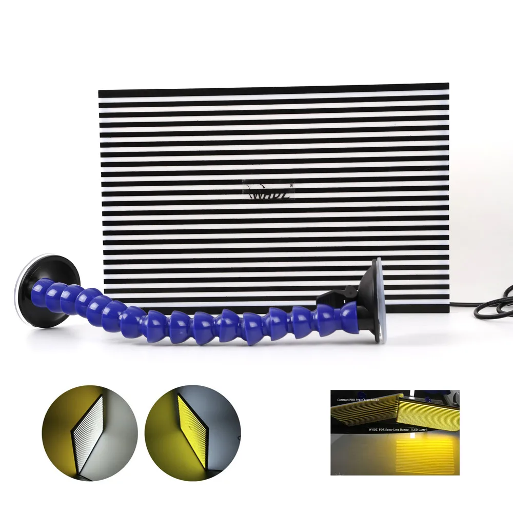 Hot PDR Tools Paintless Dent Repair Tools Dent Removal Led Lamp Reflector Board Light Line Board Reflecion Board (7)