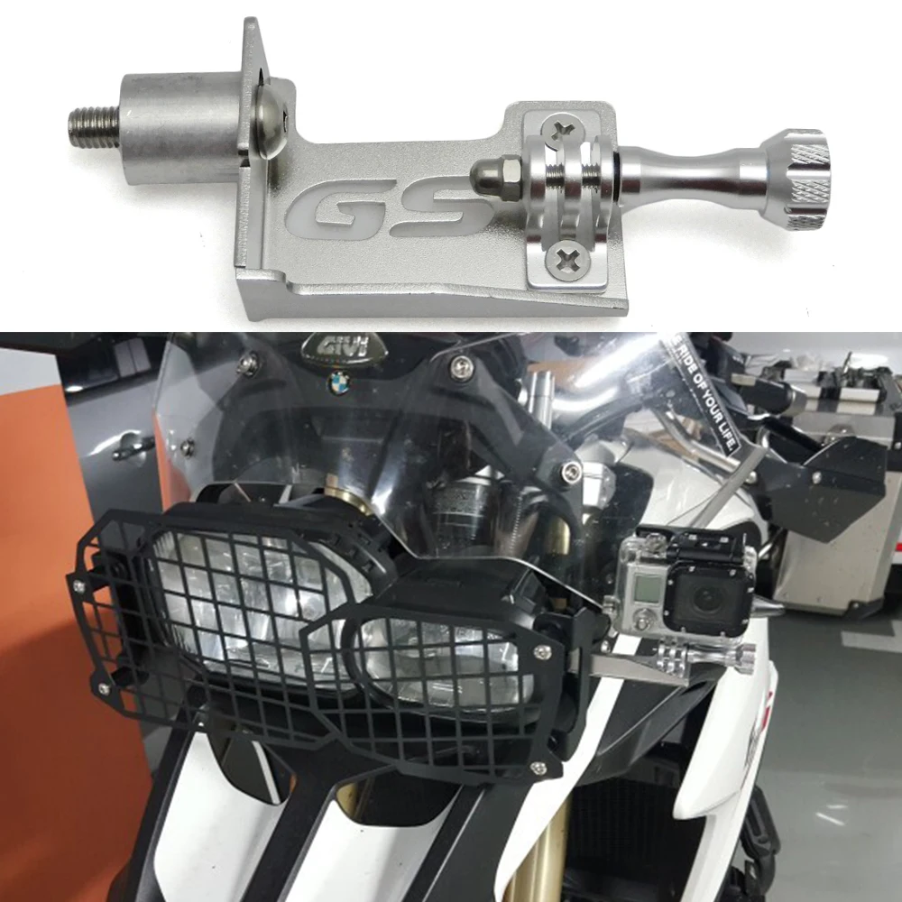 

KEMiMOTO For BMW F800GS Front Left Bracket for Go Pro Dash Camera for BMW F650GS F700GS F800 GS 2013-2016 Motorcycle Parts